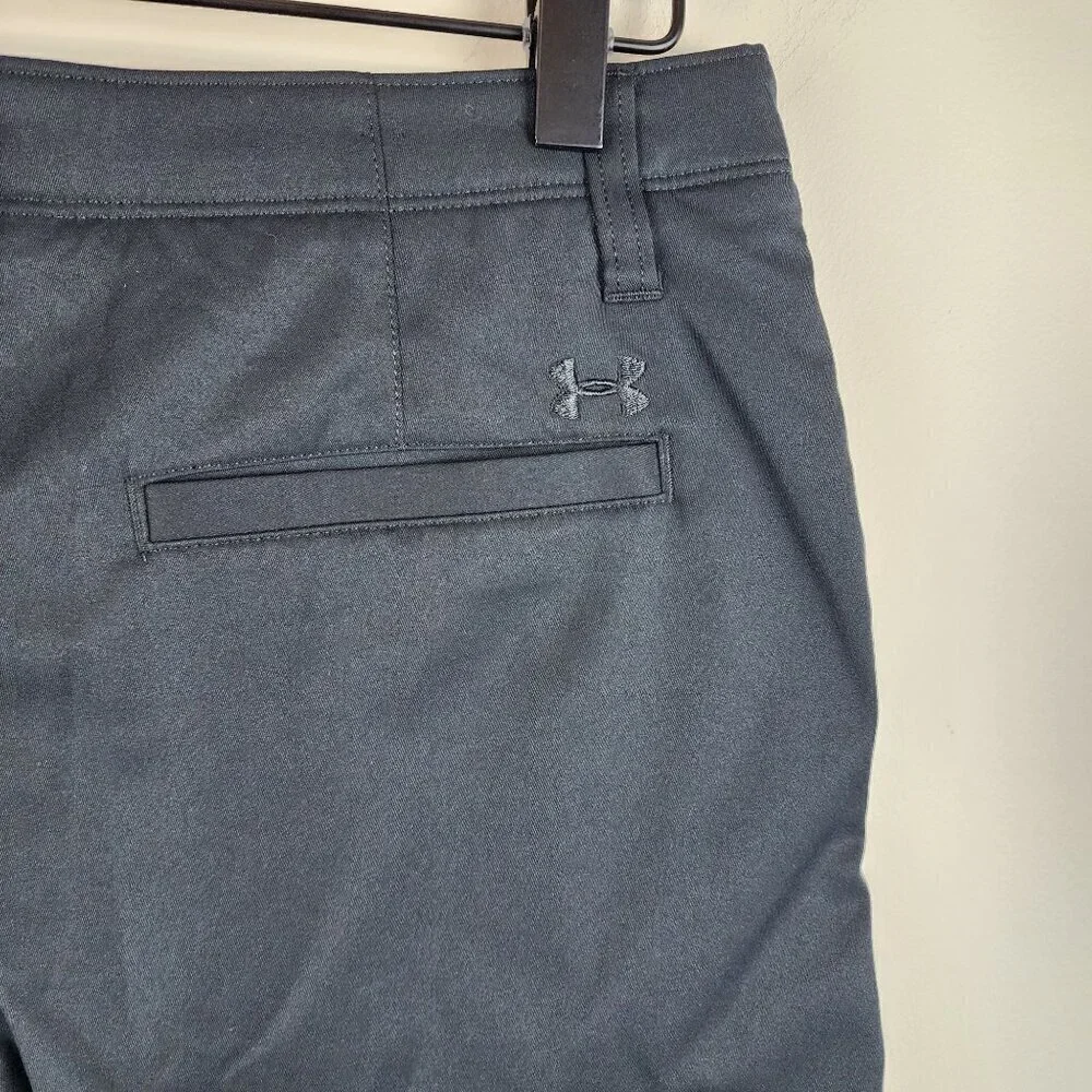 Under Armour sz 18 teen boy black performance shorts